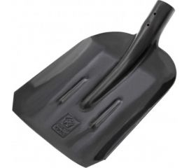 Совковая лопата Berhau 290x235, рельсовая сталь, с ребрами жесткости, без черенка 101882 