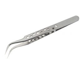 Диэлектрический пинцет HANDSKIT 120 мм, загнутый ST15 