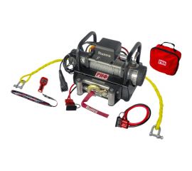 Переносная лебедка с площадкой и проводами РИФ 9500S стальной трос EWX9500S-KIT2 