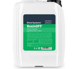 Очиститель древесных смол Shine systems ResinOFF, 5 л SS863 