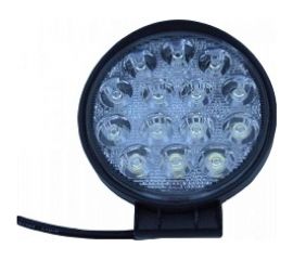 Фара рабочего света Nord-Yada 42 Вт, круглая, 14 диодов, дальний, 83х83х22 907692 