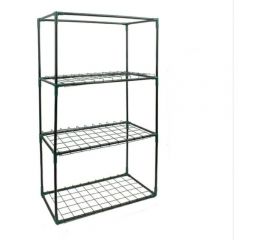 Каркас парника GARDEN SHOW Маргарита на подоконник, 3 полки, 46x24x80 см ПТ000002171 