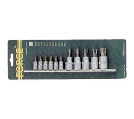 Набор бит-насадок Torx 1/4"" и 3/8"", 11 шт. FORCE 2111I 