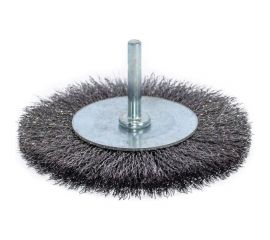 Щетка дисковая с хвостовиком волнистая 63 мм, STEEL 0.2 мм ПрофТим HA6309-ST-02 