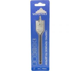 Сверло перовое по дереву (20 мм; шестигранный хвостовик) vertextools 1133-20 