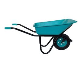 Садовая одноколесная тачка TeaM 120 л, 180 кг, пластиковый ударопрочный кузов ТСК1ПУ 