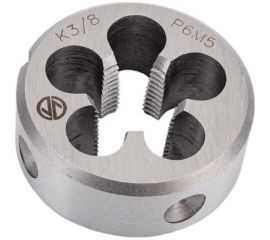 Плашка ИНСТУЛС дюйм К 3/8 45x18 Р6М5 2684-0004 ГОСТ 6228-80 00001335310 