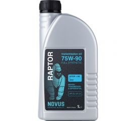 Трансмиссионное масло Новус NOVUS RAPTOR 75W-90 (ESTER+AN+VHVI) API GL 4/5 RAP202301 