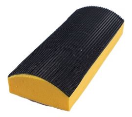 Профильная шлифовальная база под липучку внешний радиус Uniq tool 97x39 UTG-1007 