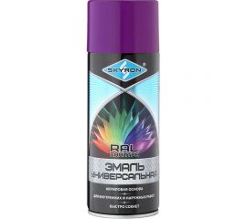 Универсальная акриловая эмаль SKYRON фиолетовая RAL4008 SR-14008 