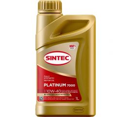 Моторное масло Sintec platinum 7000 sae 10w-40, api sn/cf, 1 л 600166 