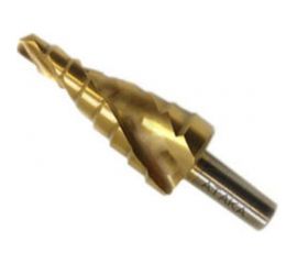 Сверло по металлу ступенчатое титан-нитридное (4-22 мм; 10 ступеней) Атака 8089970 