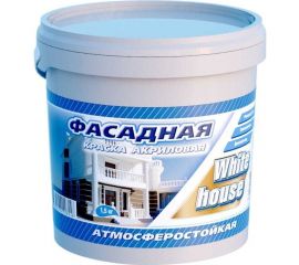 Фасадная краска White House (1.5 кг; морозоустойчивая) 15411 