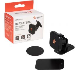 Держатель для телефона AIRLINE на торпедо, магнитный, на двухстороннем скотче AMS-U-16 
