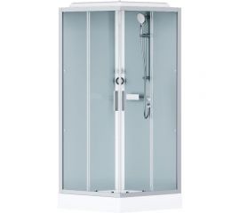 Душевая кабина AM.PM Gem square 90x90 см, профиль матовый хром, стекло прозрачное W90C-403-090MT 