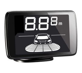 Универсальная система парковки Parkmaster 4 серебристых датчика тип А, индикатор 23 23U-4-A-Silver 