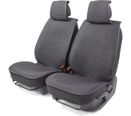 Каркас накидки на переднее сиденье CarPerformance 2 шт., fiberflax/лен CUS-2022 BK/GY 