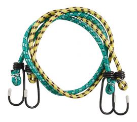 Резиновый крепежный шнур КУРС 2 шт., 80 см х 7 мм 64892 