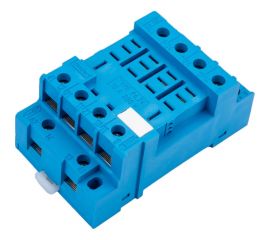 Розетка Finder для реле 56.34 и модуля 99.01, с комб конт., с метал фикс, ви, 9674SMA 