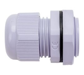 Сальник STEKKER pg16 диаметр проводника 10-14 мм , ip54, серый (diy упаковка 2 шт), 49378 