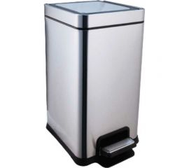 Матовая урна Ksitex SGB-12M с педалью, 12 л 33257 