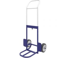 Грузовая тележка с дополнительной полкой и выдвижной ручкой RUSKLAD литые колеса d 160 мм КГ 70 П литые 160 