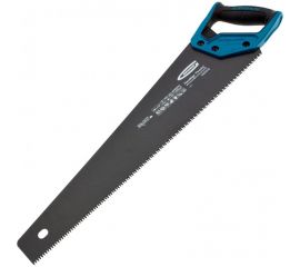 Ножовка по дереву GROSS PIRANHA, 500 мм, 7 TPI, 3D-зуб, тефл. покрытие, 2-х комп. рукоятка 24115 