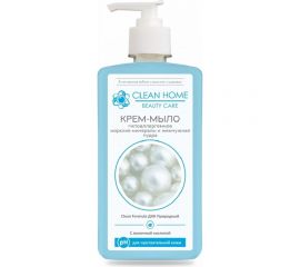 Крем-мыло CLEAN HOME BEAUTY CARE с дозатором гипоаллергенное 350 мл 543 