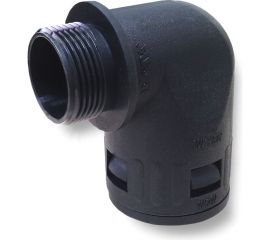 Муфта для гофрированных труб WEYER WQW-M32B/AD28.5 - коннектор угловой, нар. M32x1.5 WE1702600 