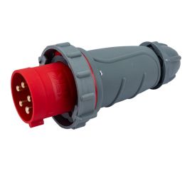 IEK Вилка переносная ССИ-035 63А-6ч/200/346-240/415В 3Р+РЕ+N IP67 MAGNUM PSN02-063-5 