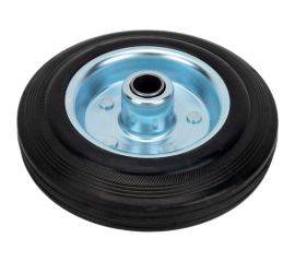 Колесо промышленное со стальным ободом, литой резиновой шиной и роликовым подшипником (D160 мм; 20 мм) Tech-Krep 148407 