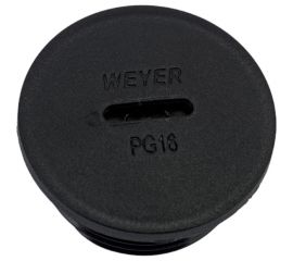 Заглушка отверстия DPK-P16B Weyer заглушка под плоскую отвертку, нар. PG16 WE6801300 