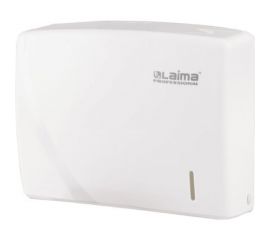 Диспенсер для полотенец ЛАЙМА ORIGINAL Система H2, Interfold, белый, ABS-пластик 605759 