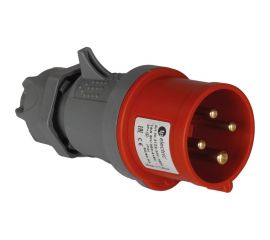 Вилка TP Electric 3P+E 4x32 380-415V 3126-301-1600 