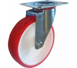Колесо промышленное поворотное (200 мм; полиуретан; нейлон; PVC Medium) 52200-01-PPU SNP80 MFK-TORG 52023200 