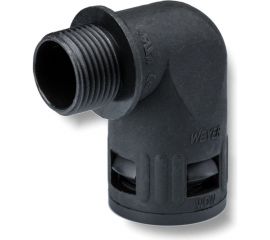 Муфта для гофрированных труб WEYER WQW-M20B/AD21.2 - коннектор угловой, нар. M20x1.5 WE1702300 