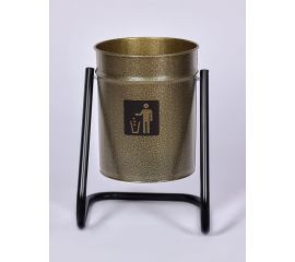 Уличная урна ПРОФМЕТСТИЛЬ металлическая бронза 387 