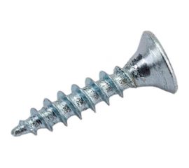 Шуруп крепежная техника белый цинк, 2,5x12 1000 шт. 431434 БК 