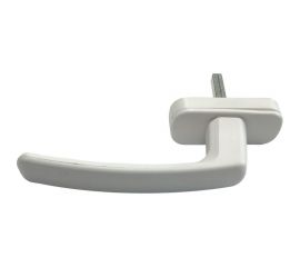 Оконная ручка СКОБЯНОЙ для ПВХ, белый 002380 