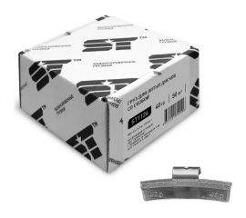 Балансировочные грузики для литых дисков ST 40 г, 50 шт., (Alu) 182222t 
