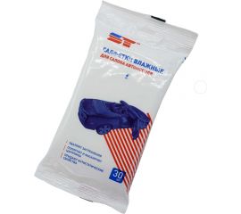 Салфетки влажные для салона автомобиля ST 30 шт. 360870a 