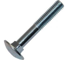 Мебельный болт Метизный двор 6x70 с квадратным подголовком DIN 603, 100 шт. 4607159066244 