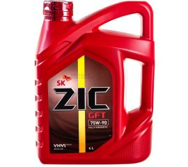 Масло синтетическое (GFT 75w90; GL-4/5; 4 л) для механических трансмиссий ZIC 162629 