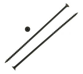 Саморез по дереву Dr. Bronz черный, 4,2x75 мм, 0.5 кг 427505 