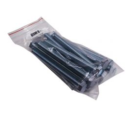 Болт крепежная техника ш\г, полная резьба, DIN 933, 12х140 мм, 20 шт. 493495 БК 