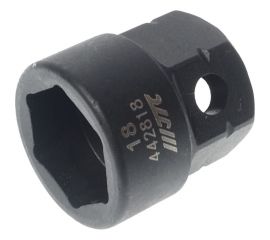 Головка торцевая ударная мини (18 мм; 1/2DR; 28 мм) JTC 442818 