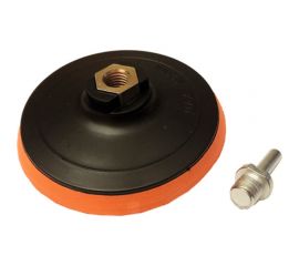 Опорная тарелка для АГШК с адаптером под липучку 100 мм РемоКолор 32-4-110 