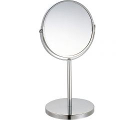 Косметическое зеркало UniStor SMILE двустороннее, с увеличением 200%, диаметр 17 см 210211 