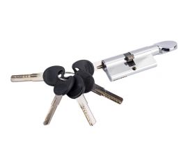 Цилиндр PALIDORE 70PС 35/35С ключ/завертка, хром блестящий 98760921 