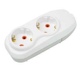 2-местная колодка Nilson с землей 42130100 